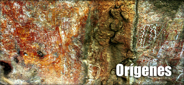 Título de página: Orígenes sobre pictografía de los pueblos comechingones